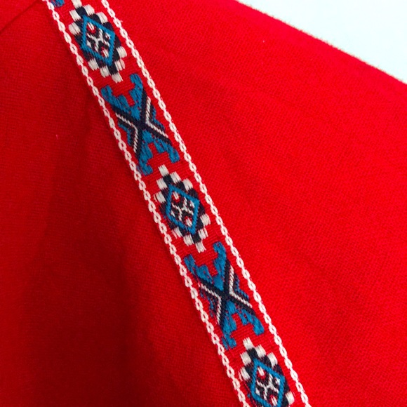 Embroidered Jacket (Aztec / Guatemalan patterns) - Picture 2 of 3